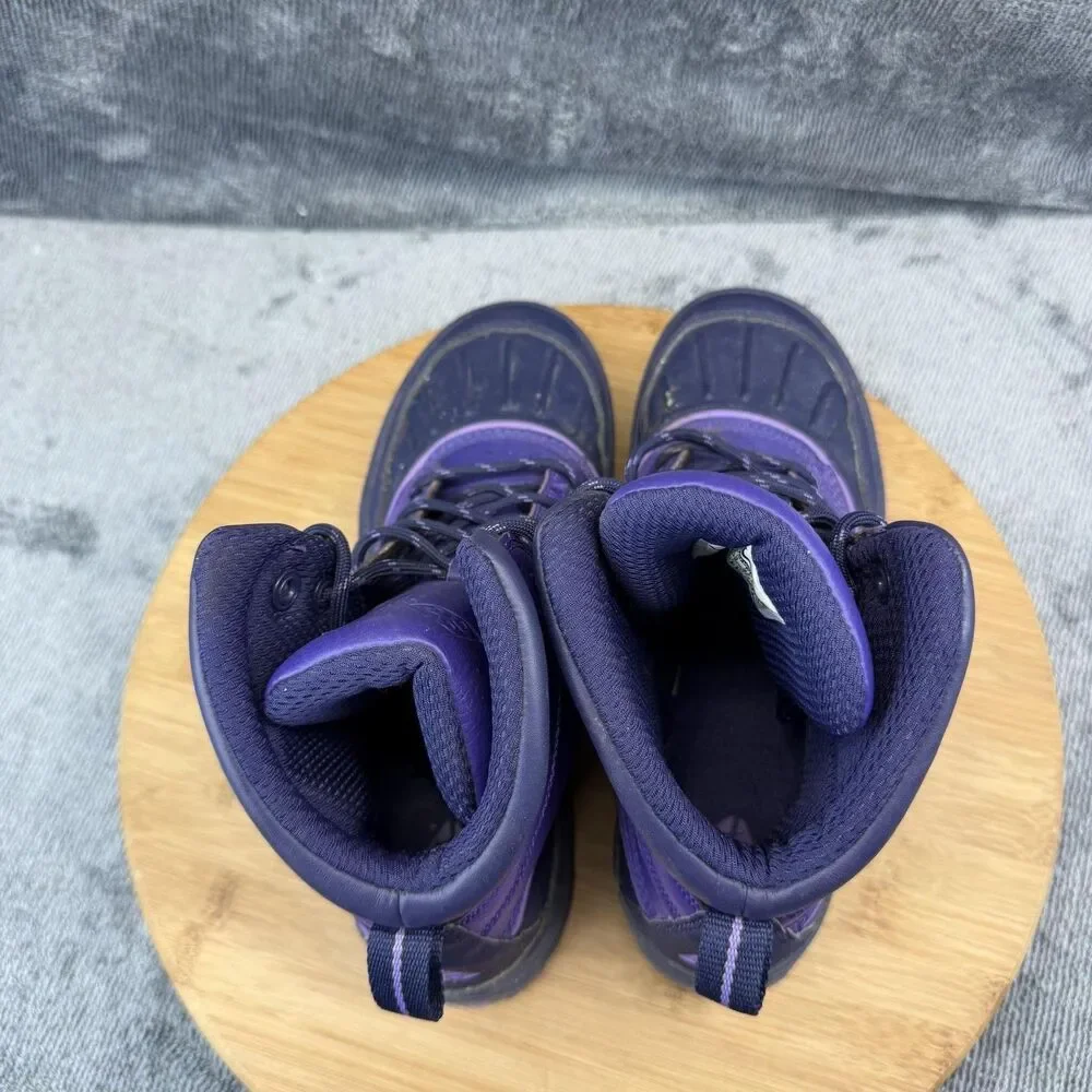 Nike ACG Boots Girls Size 5Y Purple Snow Winter Duck Slip Resistant 524876-500